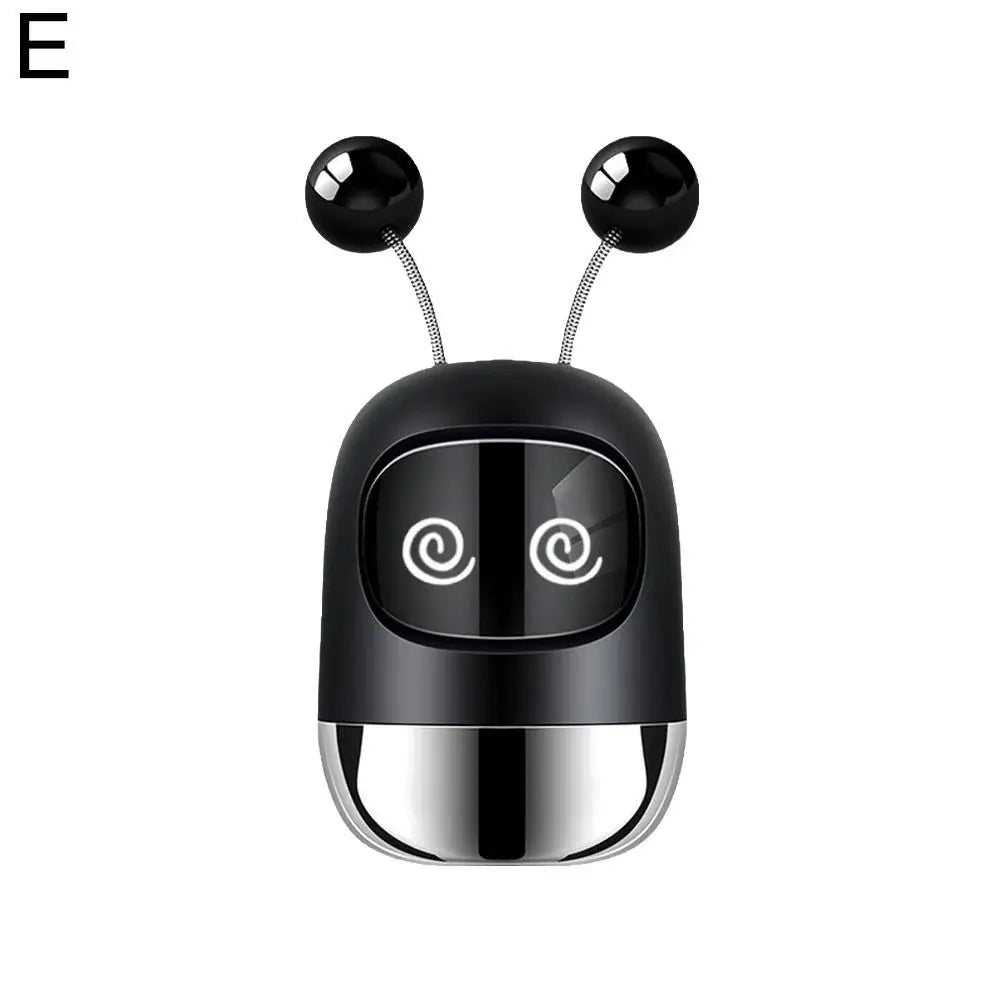 New Car Air Freshener Auto Mini Robot Air Vent Clip Parfum Flavoring Ventilation Outlet Aromatherapy Automotive Interior