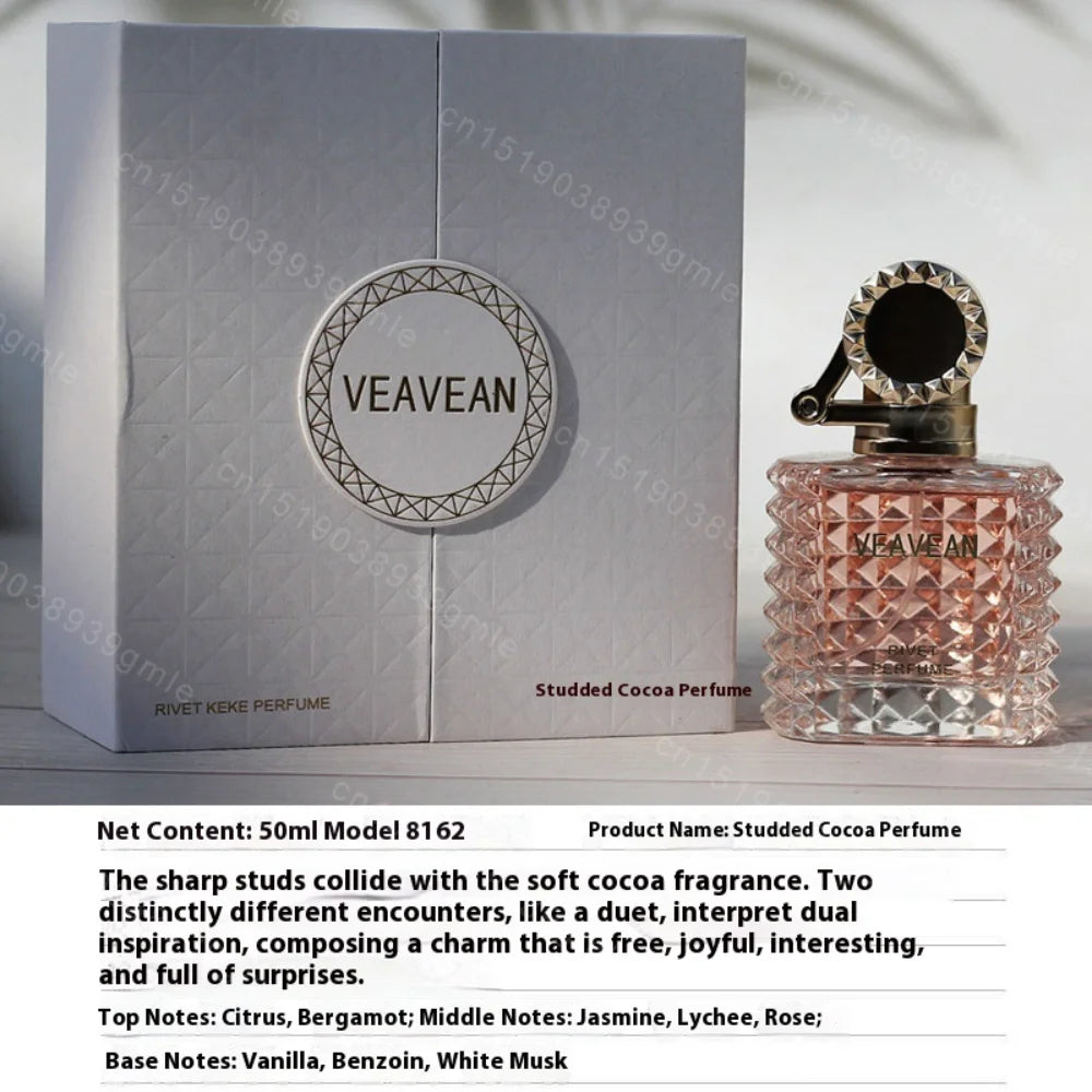 Women's Rivet Perfumes Elegant Lady Eau De Toilette Classic Floral Long-Lasting Fragrances Spray Pink Encounter Woman Perfume