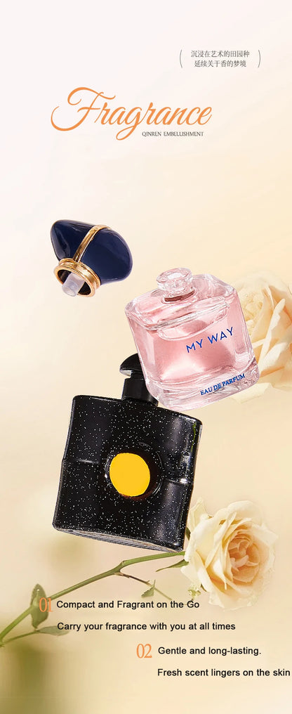 7.5ml*8pcs Women Perfume MenPheromones Fragrance Long Lasting Woody Floral Cologne Compact Portable Perfume Luxury Gift Set