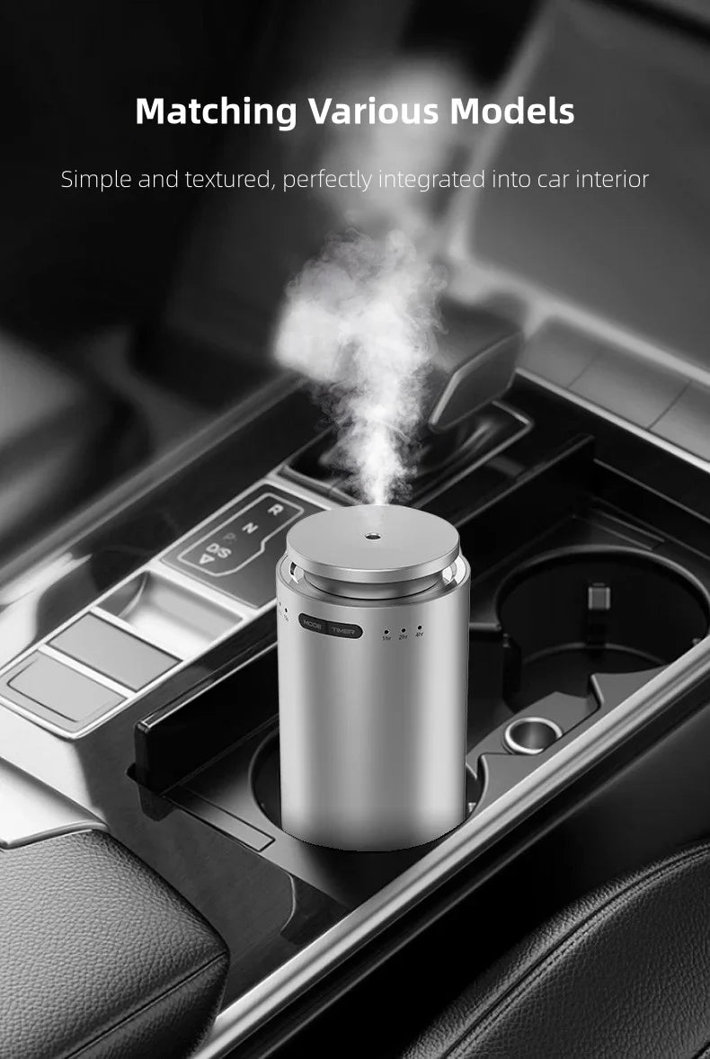 Upgraded Spray Car Air Freshener Smart Sensing Premium Feel Dual Use for Car and Home Interiors Elegant and Efficient Fragrance