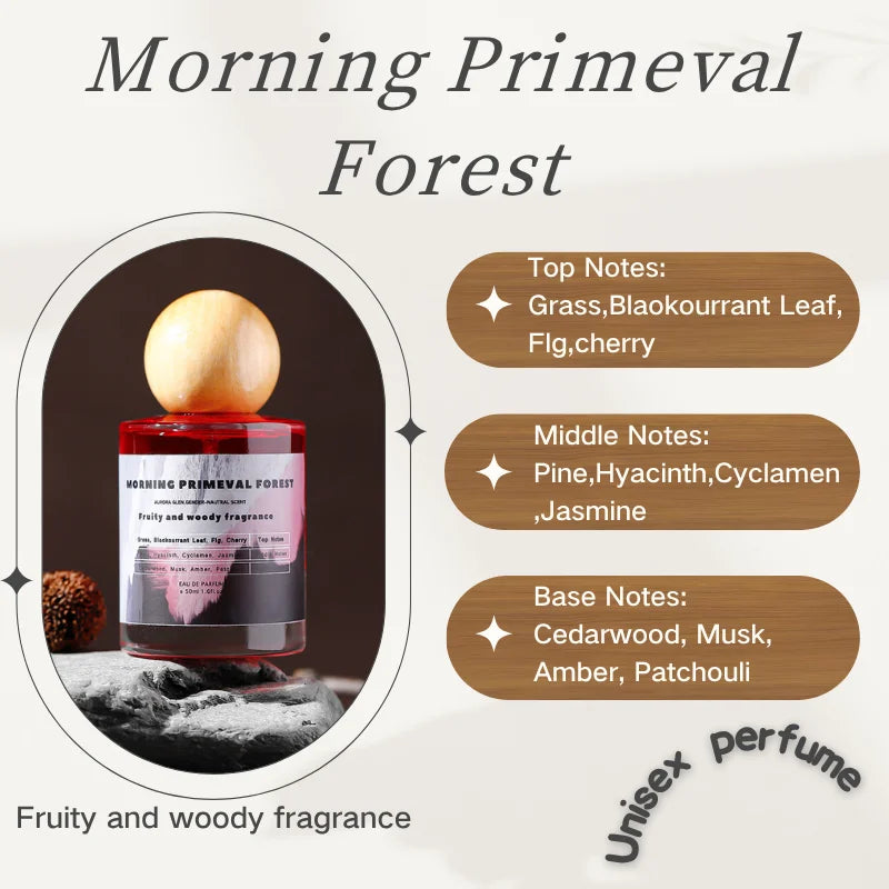 100% Branded Original Perfume Floral Woody Notes Men's Perfume Women's Dating Charming Fragrance Deodorant Long Lasting EDP 50ml