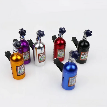Hot Sale Car Air Freshener NOS Nitrogen Bottle Air Vent Aromatherapy Auto Aroma Outle Perfume Flavoring Fragrances Accessories