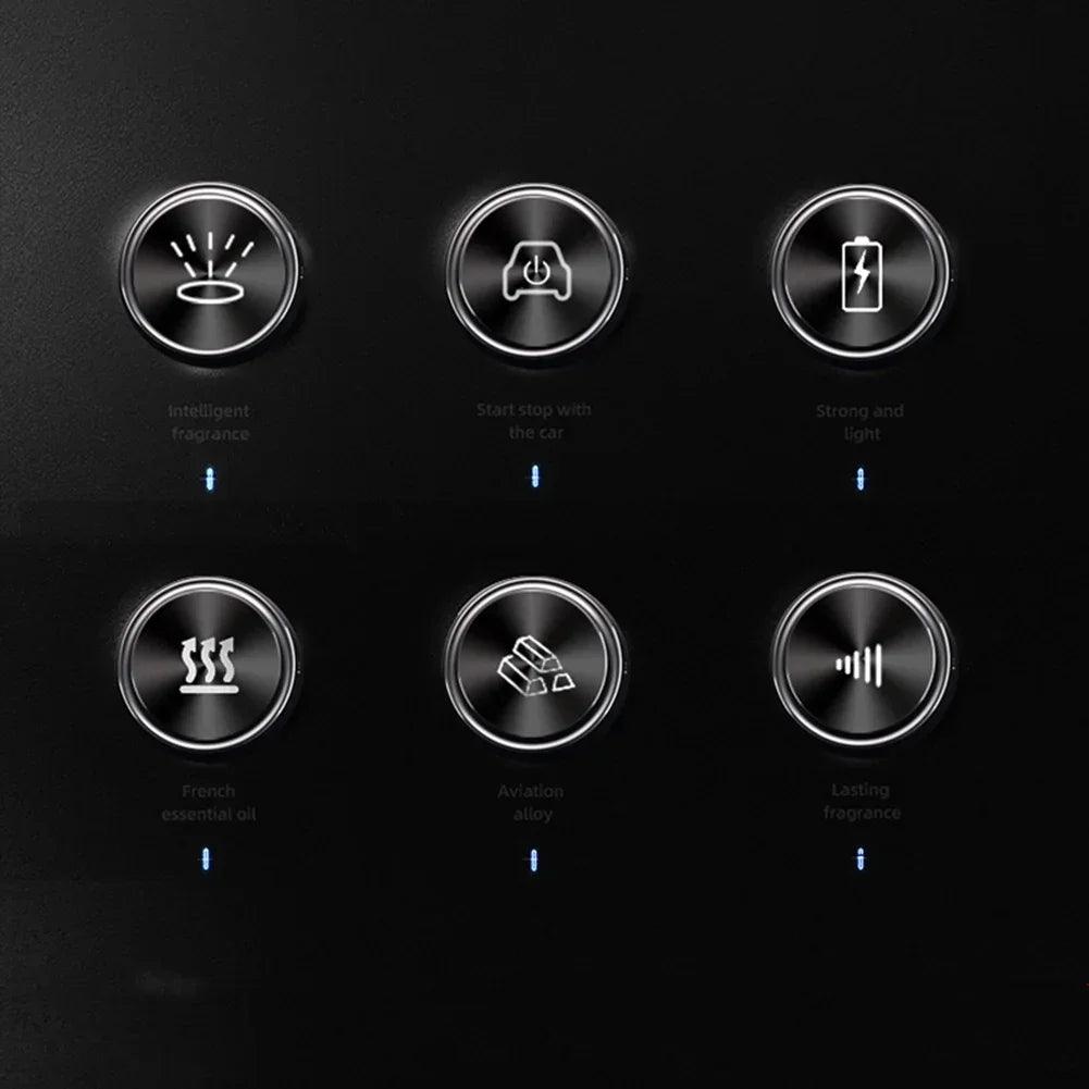 Auto Air Diffuser Electric Spray Car Perfume Auto Air Freshener Flavoring Purifying Deodorant Car Aromatherapy