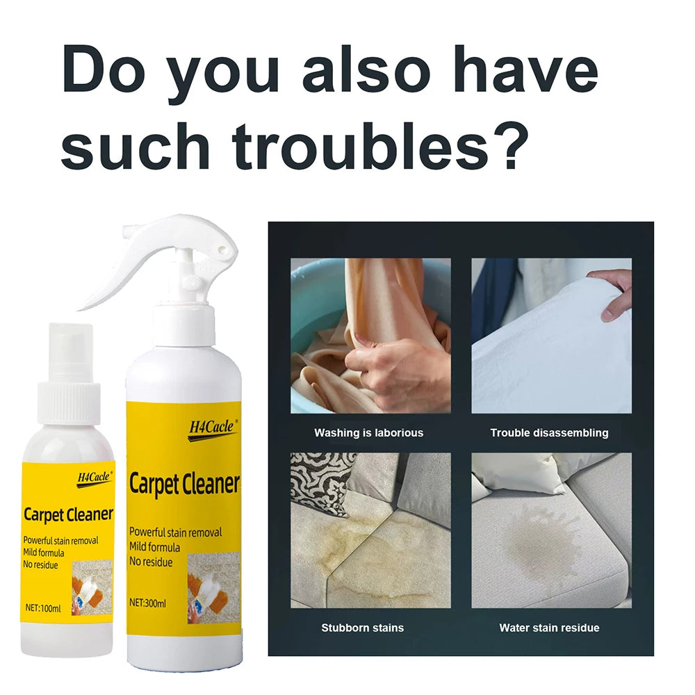 Carpet Cleaner Curtain Dry Cleaner Waterless Cleaning Floor Mats Stain Removal Wool Carpet Cleaner Textile Cleaner Floor Carpet