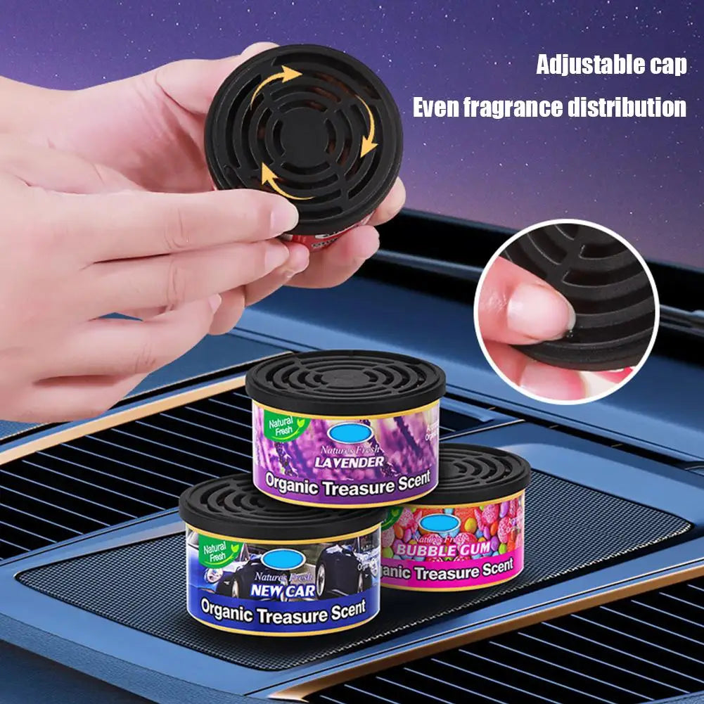 Can Air Freshener And Odor Neutralizer, Long-Lasting, Non-Toxic, Fresh Scent For Home And Car, Assorted Scents Car Fragrance