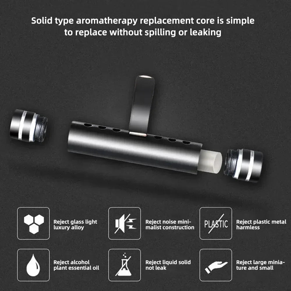 Car Air Freshener Smell Vent Perfume Flavoring Remove Odors Aroma Car Air Conditioning Clip Magnet Diffuser Solid Perfume Amagi