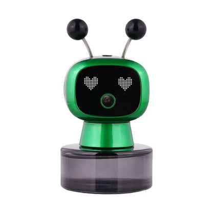 Smart Rechargeable Car Air Freshener,Automatic Aromatherapy Diffuser With Robotic Design,Auto-Spray&Ignition Sensing,Car Decor