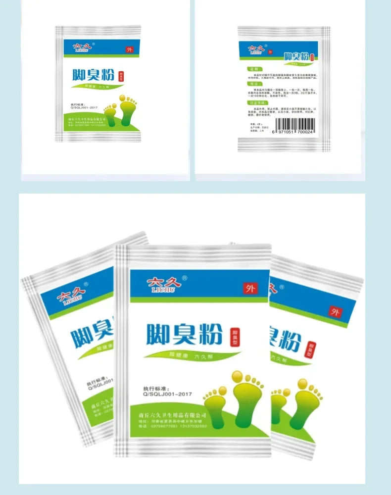 Wholesale Foot Odor Powder Removing Foot Odor Soaking Feet Shoe Sock Deodorant Powder Deodorant for Feet Дезодорант Для Обуви