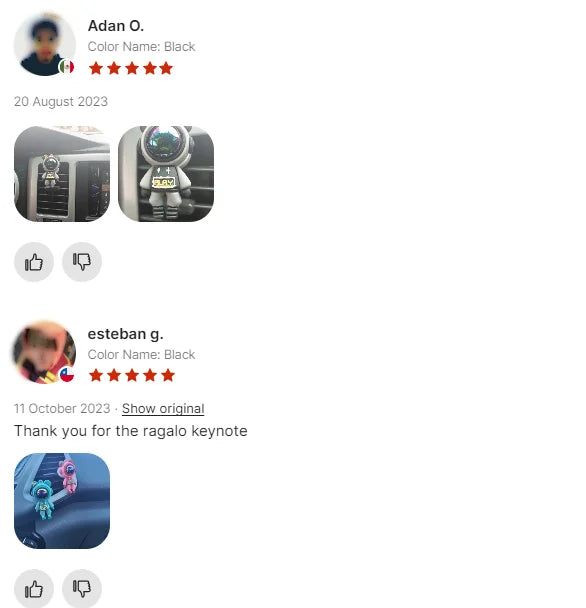 Car Air Outlet Perfume Clip Cartoon Astronaut Air Freshener Conditioning Air Outlet Aromatherapy Car Interior Decoration