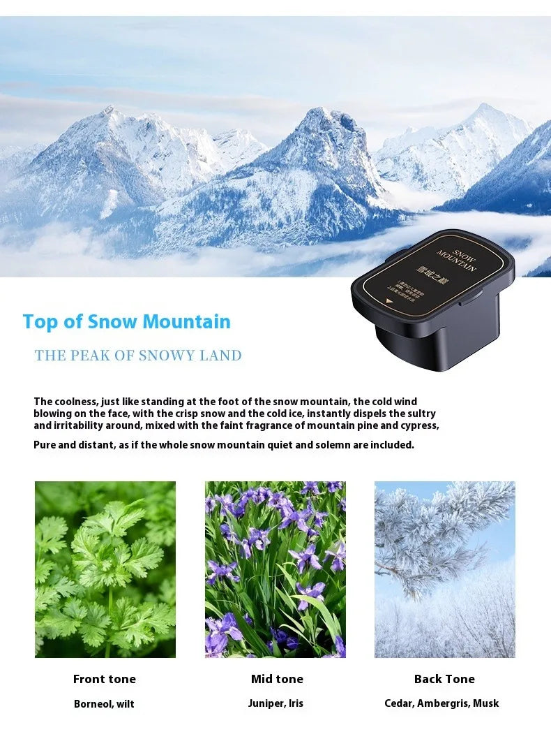 High-End Electronic Cloud Mist Car Air Freshener Automobile Interior Perfume Luxury Car Decorative Ornaments Aromatherapy