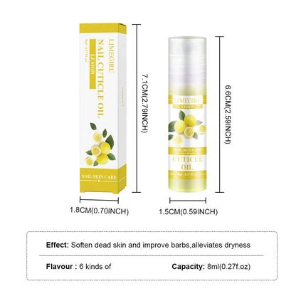 LIMEGIRL Nail Nourishment Oil Universal Plant Nutrition Soften Oil Cuticle Revitalizer Nourish For Nails Treatment Manicure Care