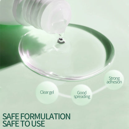 Nailpop 15ml Brush On Nail Glue Easy Application Long-Lasting Super Strong Nail Bond for Acrylic Nails Nail Tips Press On Nails