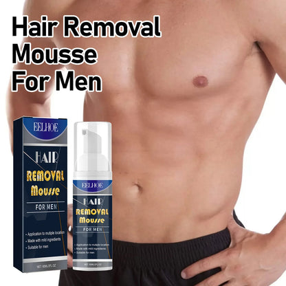 Powerful Hair Removal Mousse Permanent Painless Hair Remover for Men Armpit Legs Hair Growth Inhibitor Depilatory Cream Care