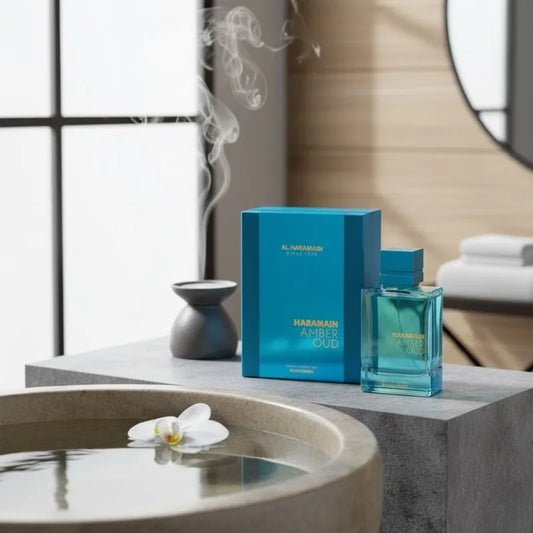 60ml Unisex Amber Lavender Perfume Long Lasting Oriental Floral Oud Fragrance for Men and Women Ideal for Daily Wear Evening