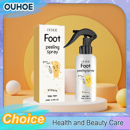 Foot Exfoliating Spray Repair Brightening Anti-Drying Crack Peeling Dead Skin Calluses Odor Removal Whitening Feet Care Liquid