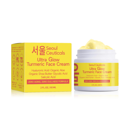 Turmeric Niacinamide Cream Moisturizing Hyaluronic Acid Cream Smooth Firm Makes Skin Look More Youthful Face Care Cosmetics 60g