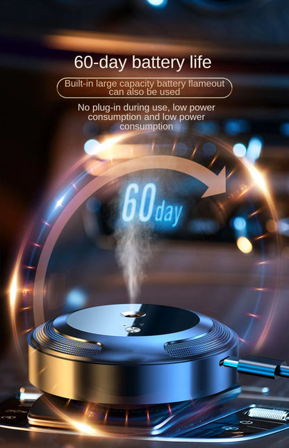 Car Air Freshener Smart Car Aroma Diffuser Car Air Purifier Fragrance For Cars Intelligent Aromatherapy Instrument