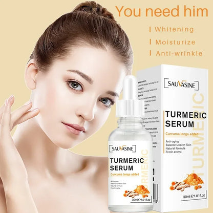 30ML Turmeric Facial Essence Can Penetrate The Epidermis Deeply Nourishing Providing Gentle and Efficient Care for The Skin