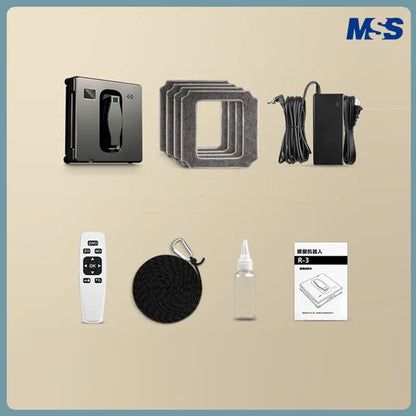 Window Cleaning Robot Battery-Four Spray Heads,Automatic Window Cleaner,Smart Home For Clean Glass,Home,Tile To Clean Tiles