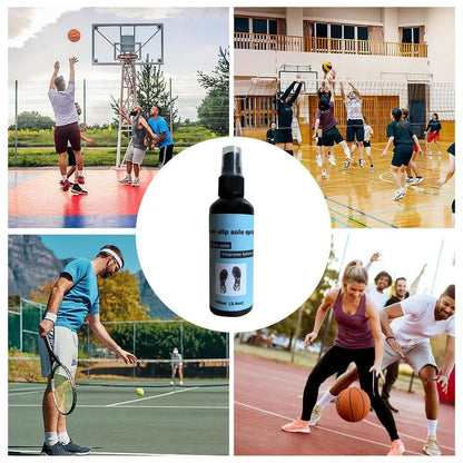 100ml Basketball Shoes Grip Spray Protect Soles Anti-Slip Sole Spray  Basketball Shoe Sole Spray Sole Enhancer Non-stick Shoe