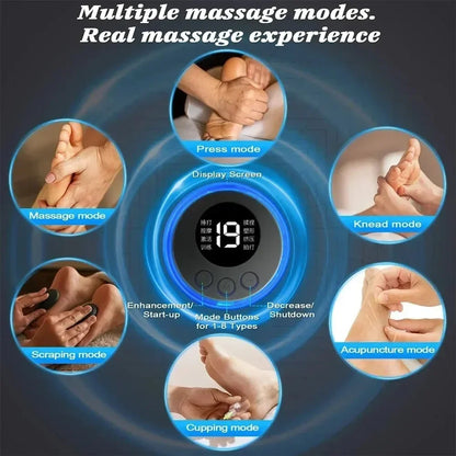 Foot Massage Mat Massager Feet Ems Calf Electric Tool Device Blood Circulation Spa Exerciser Insoles Myostimulator Machine Detox