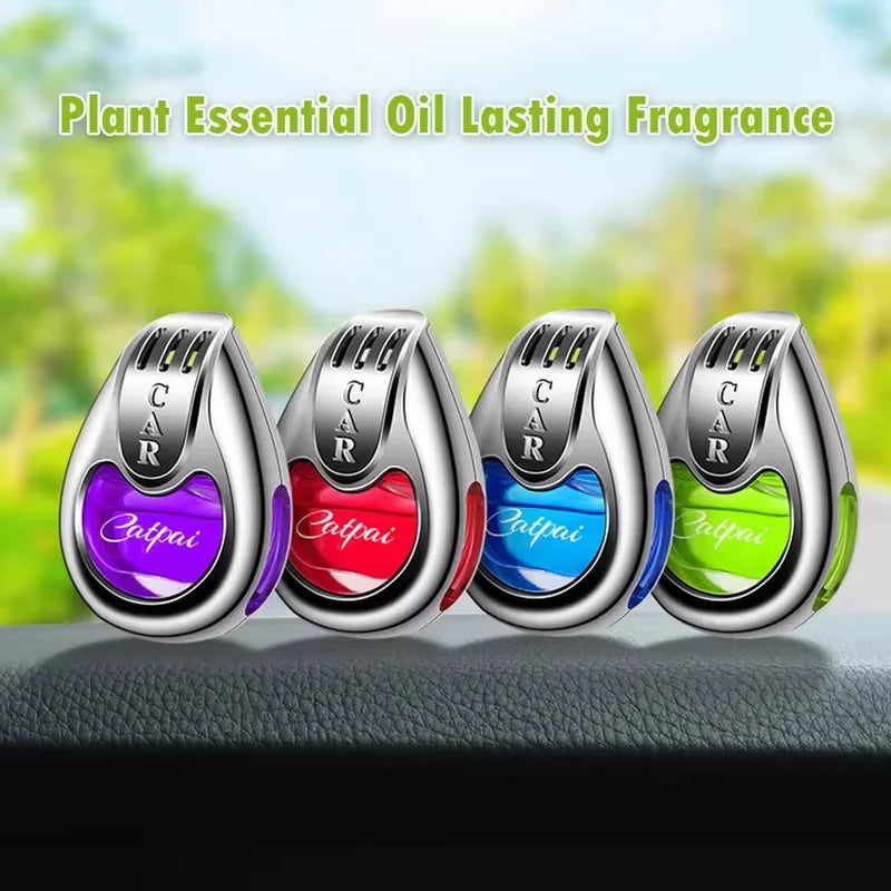 Car Air Freshener Fragrance Car Interior Air Vent Creative Diffuser Lasting Pendant Aromatherapy For Auto Smell Perfume Scent
