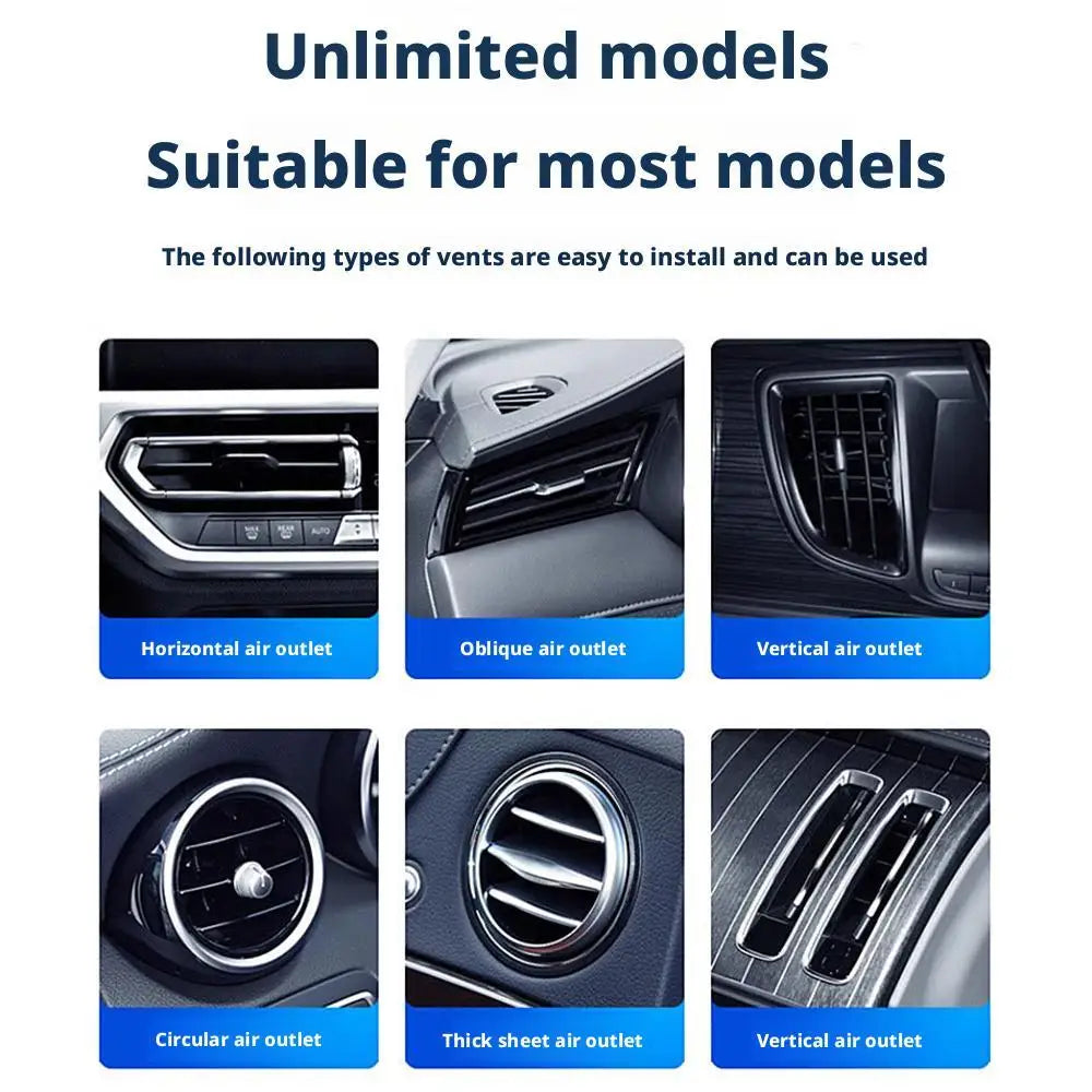 Car Air Outlet Aromatherapy Air Diffuser Aroma Car Music Rhythm LampAir Freshener For Removing Odors Car Accessories