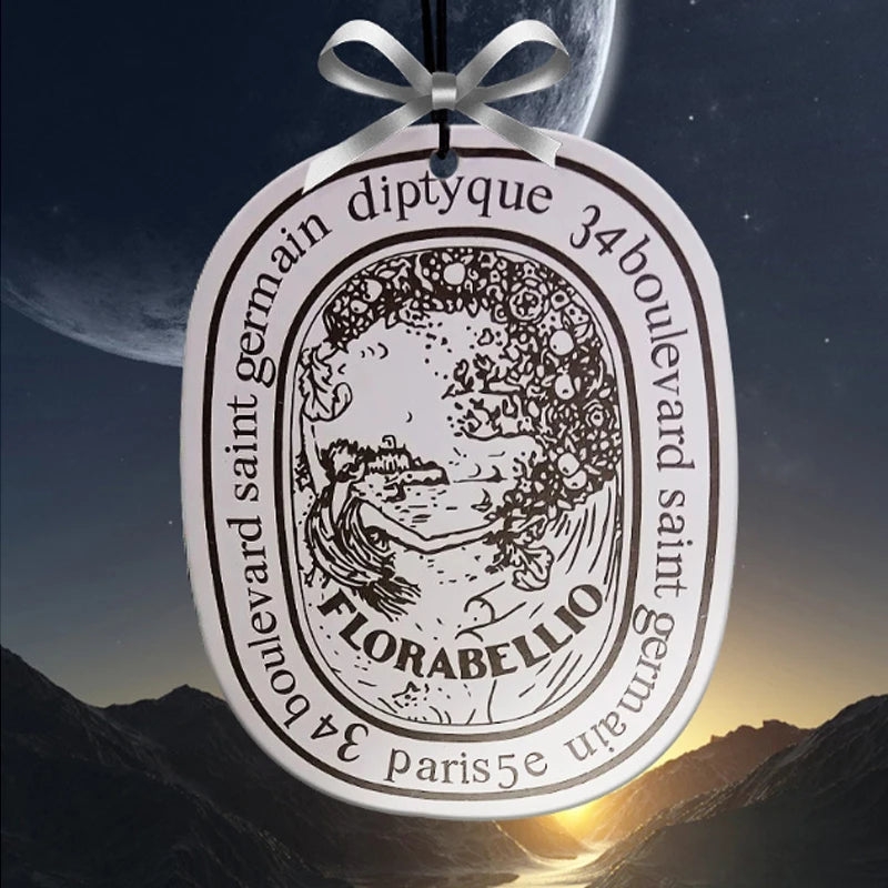 New Car Solid Air Freshener Hanging Clip, Dual Function as Vehicle Decor & Scented Ornament, Long-Lasting Aroma for Cars