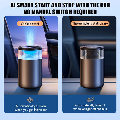 High-End Electronic Cloud Mist Car Air Freshener Automobile Interior Perfume Luxury Car Decorative Ornaments Aromatherapy