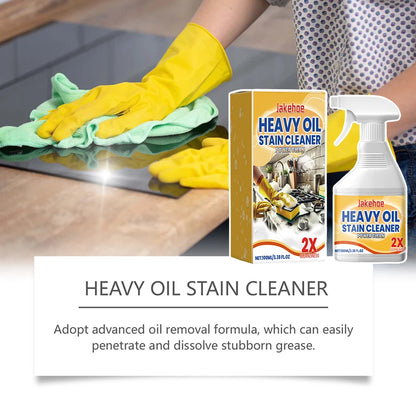 100ml Heavy Oil Cleaner Kitchen Oil Stain Powerful Degreaser Oil Stains Remover Cleaning Grills Oven Home Cooktop Cleaning Spray