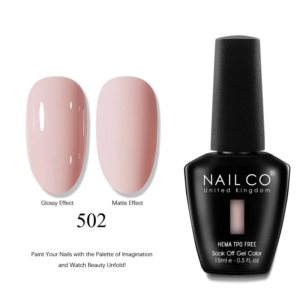 NAILCO 2025 Winter 15ML Gel Nail Polish Nails Semi-permanent UV Varnish High Quality Glass Bottle Nail Art Polish For Manicure