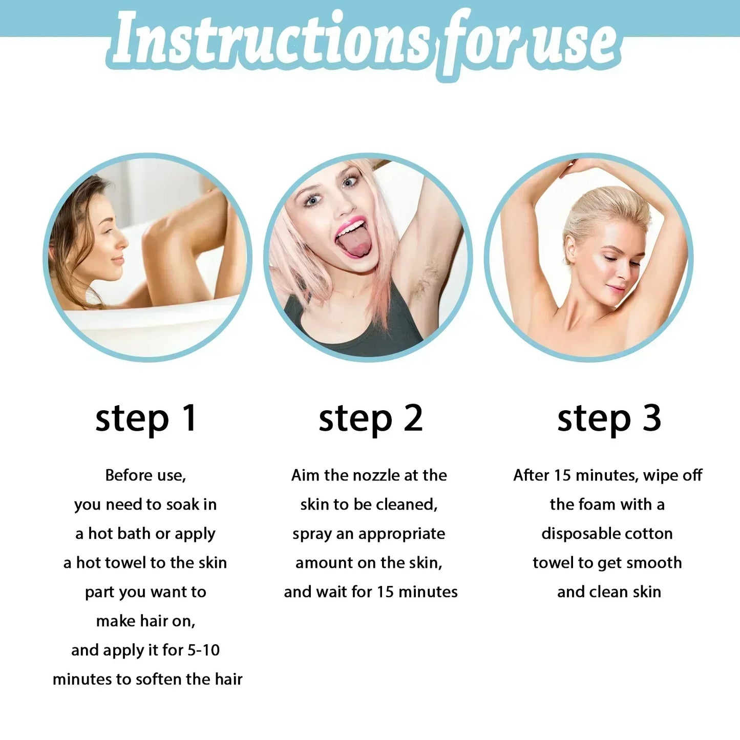 Hair Removal Spray Permanent Epilator Cream Intimate Areas Health Painless Hair Remover Growth Inhibitor For Body Care New