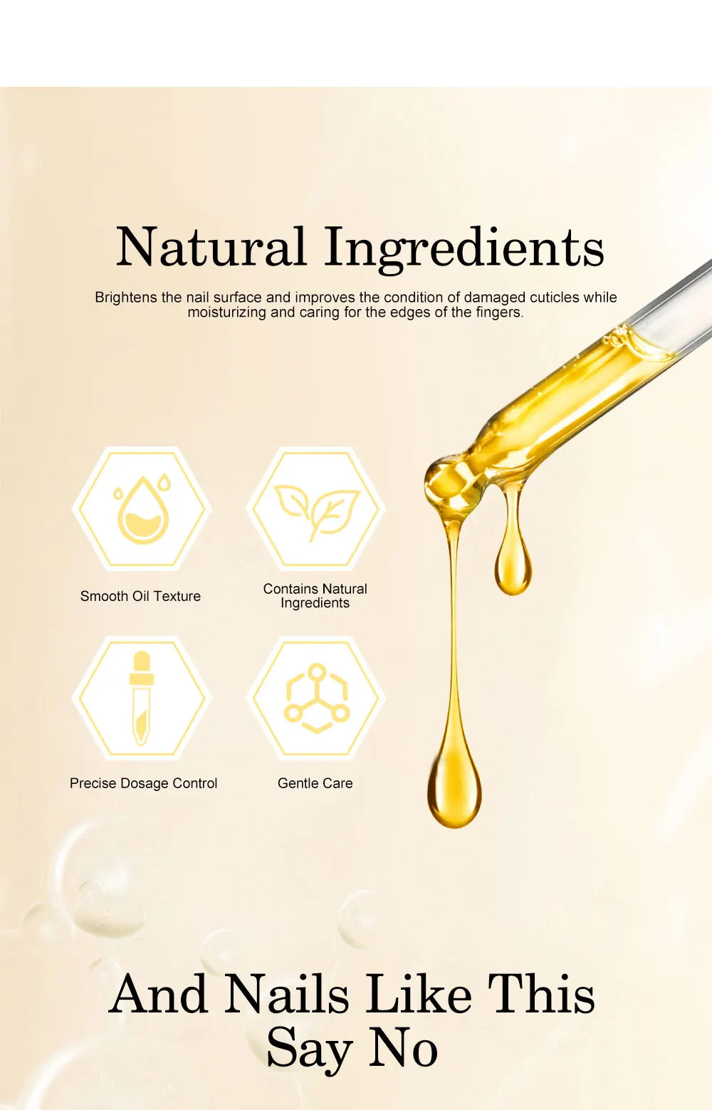 LIMEGIRL15ML Nail Cuticle Nutrient Oil Nourishes and Repairs Damaged Nails Moisturizing Strengthens and Brightens Nail Care