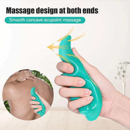 Portable Hand-Held T-Shaped And Thumb Massagers Press Trigger Points All Over The Body To Manually Relax Deep Muscle Tissue