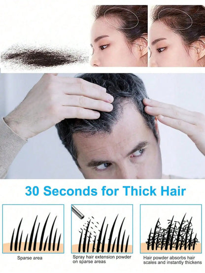 Hair Powder Hair Supplement Nozzle, Hair Fiber Auxiliary Nozzle, Hair Growth Spray, Concentrated Hair Spray Gun, And Hair Spraye