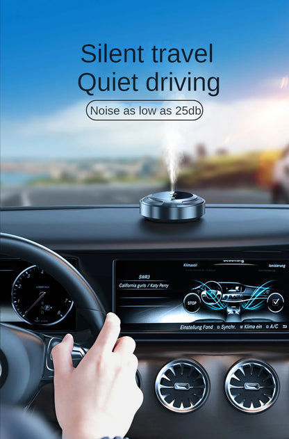 Car Air Freshener Air Purifier Smart Aroma Diffuser for Vehicle Essential Oils Diffuser Office Room Car Smell Distributor