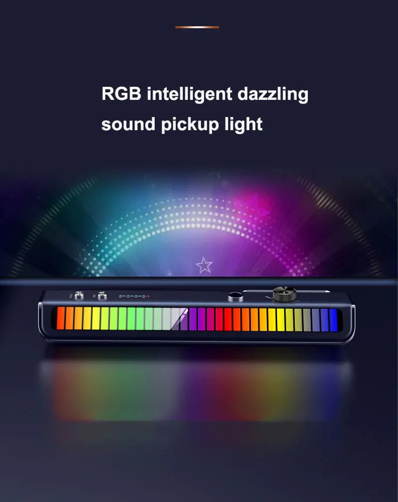 Car Air Freshener Multifunction RGB Music Pick-Up Car Perfume USB Rechargeable Automotive Smell Parking Phone License Plate Cool