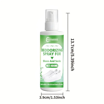Magical Foot Deodorant Spray: Low-Sensitivity,Refreshing Texture,Quick Odor Dissipation, Long-Lasting Scent,For Feet/Socks/Shoes