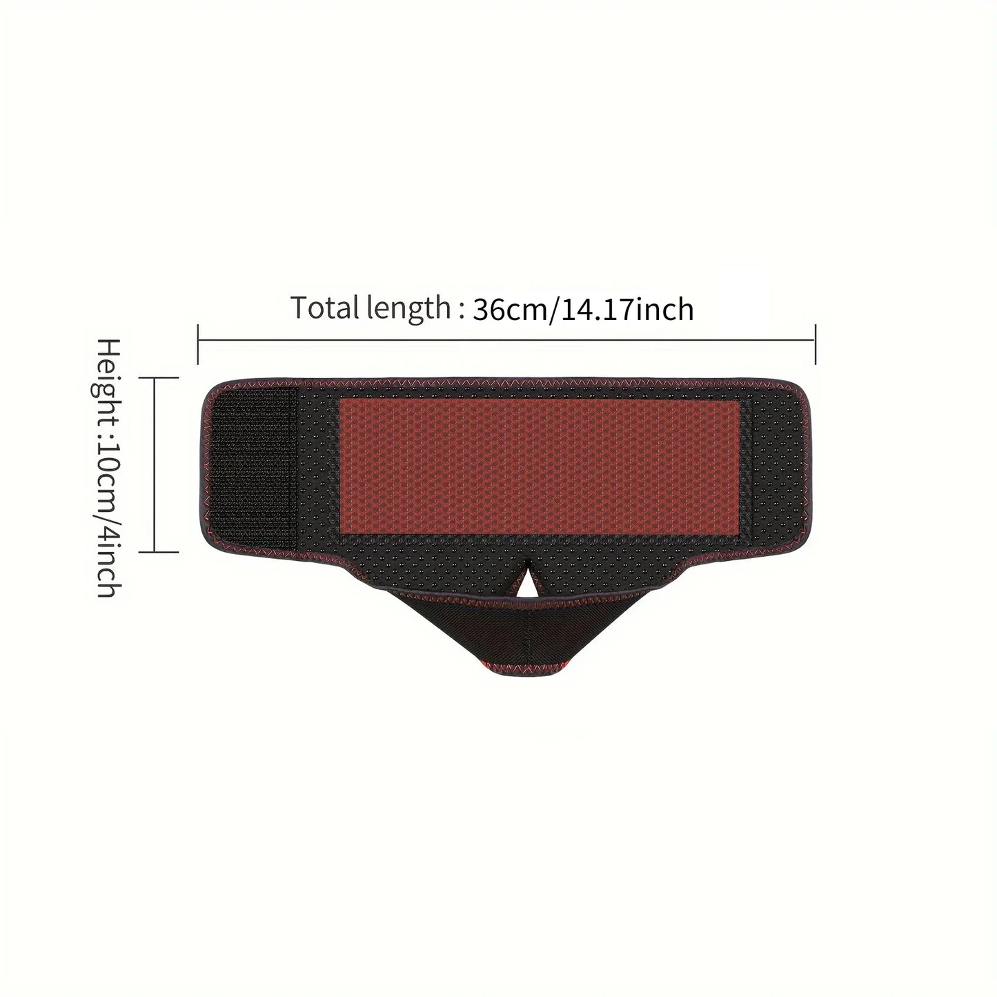 Ankle Massager with Heat Vibratio For Recover Relief Muscle Pain Sports Injuries Joint Warmth Adjustable Brace USB