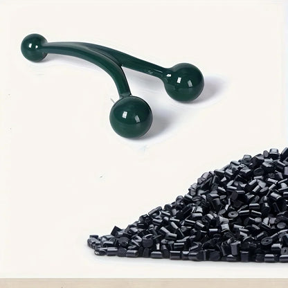 Manual massager Ergonomic design Durable plastic material Portable massage tool, suitable for use in offices and gyms