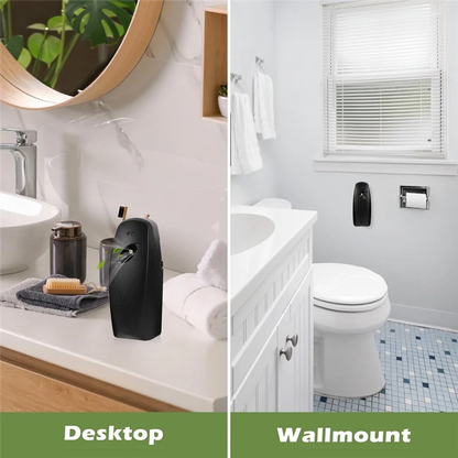 A69efor Room/Restroom Compatible Automatic Air Freshener Spray-Dispenser,Multiple Time Scent/Mist Release Setting Options