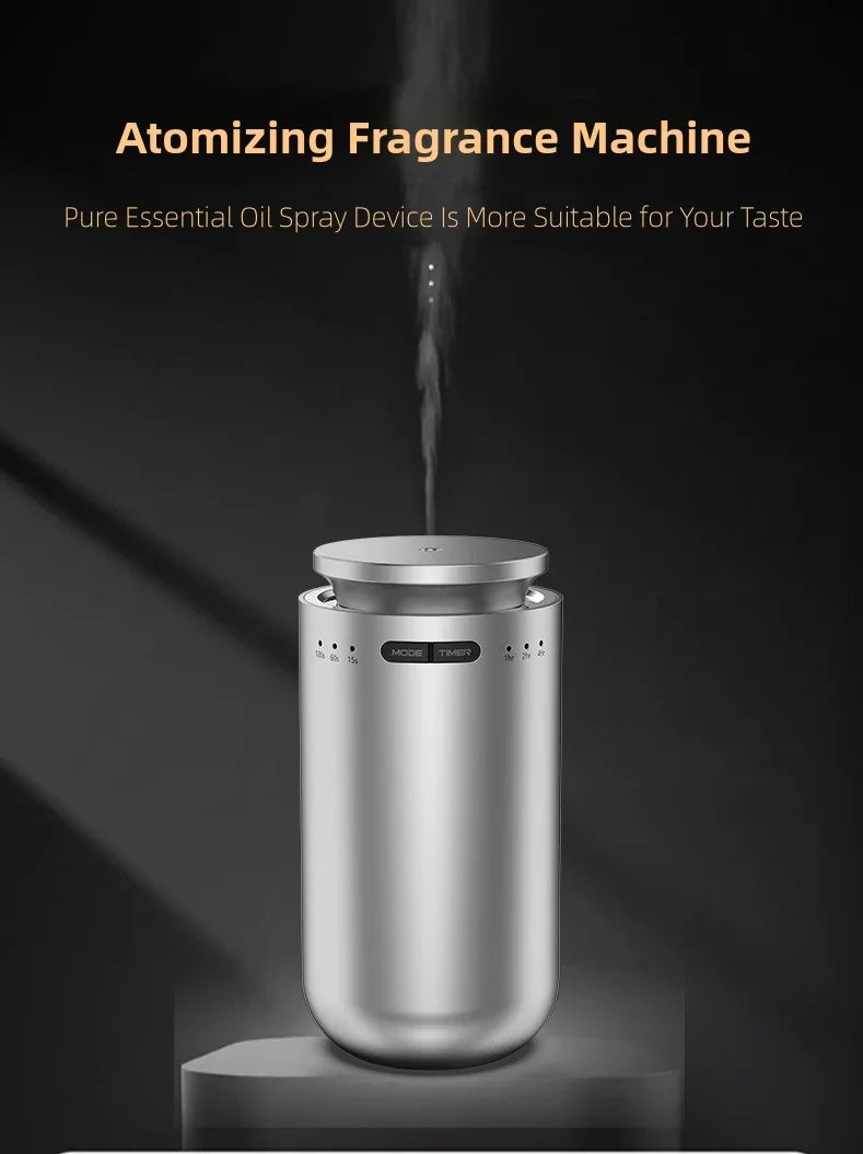 Upgraded Spray Car Air Freshener Smart Sensing Premium Feel Dual Use for Car and Home Interiors Elegant and Efficient Fragrance