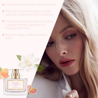 Fragrant Perfume for Women Aroma Floral Scent Odor Remover Attraction Perfume Lighted Fragrance Portable Body Perfume for Dating