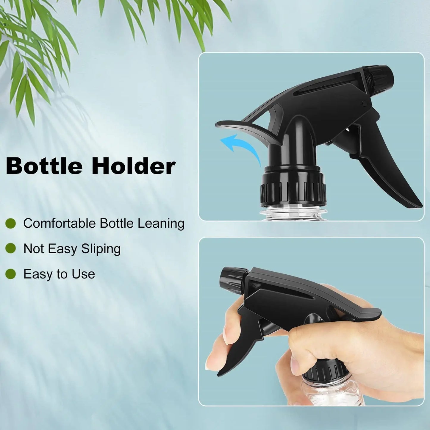 250ML Spray Bottle Adjustable Spray Container for Hair Plant and Home Cleaning Styling Tools Salon Barbershop Accessories