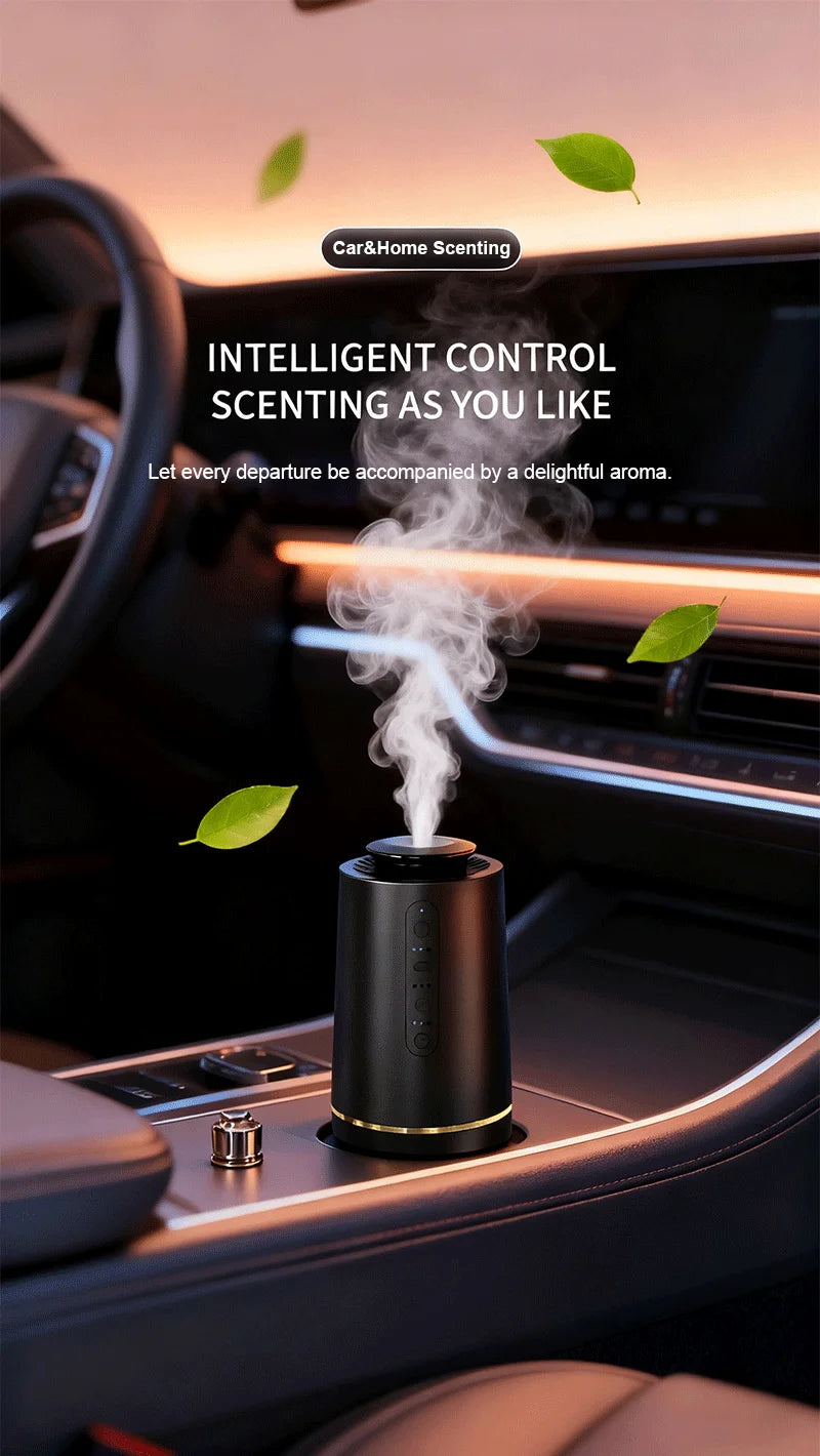 Smart Aromatherapy Diffuser with AI Sensing Spray Timer Quick Odor Eliminator Long-Lasting Air Freshener for Home Hotel Car