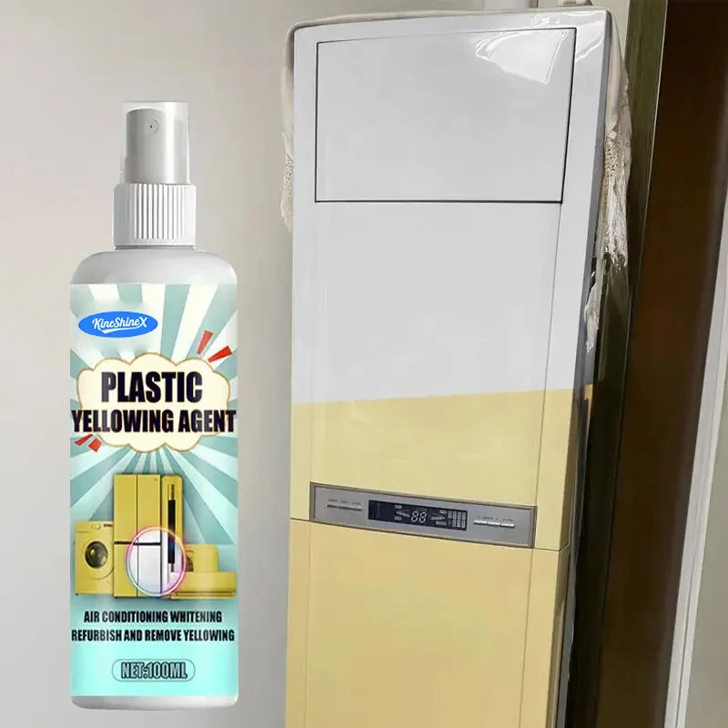 Plastic Refresh Spray Effective Whitening & Stain Removal Car Interior Cleaner Air Conditioning Deicer Screen Cleaning Solution