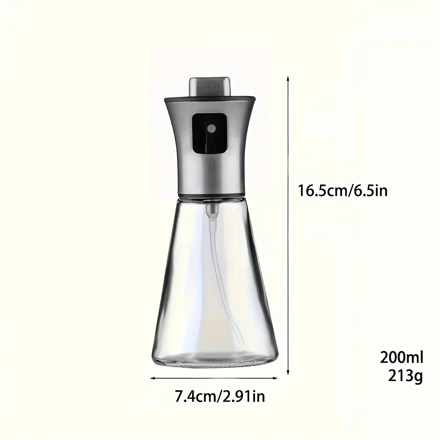 Damaly,The Glass Oil Sprayer Is Equipped with A Precise Nozzle, Has The Function of Preventing Leakage, and Is Easy To Clean.