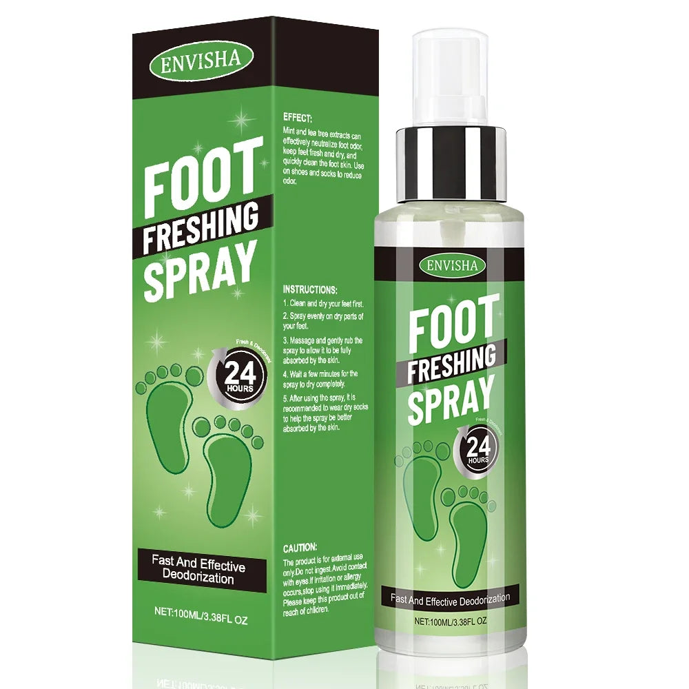 ENVISHA Foot Care Refreshing Spray Body Skin Repair Anti-drying Cracking Moisturizing Exfoliating Remove Callus Anti-beriberi