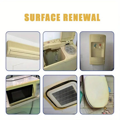 Plastic Refresh Spray Effective Whitening & Stain Removal Car Interior Cleaner Air Conditioning Deicer Screen Cleaning Solution