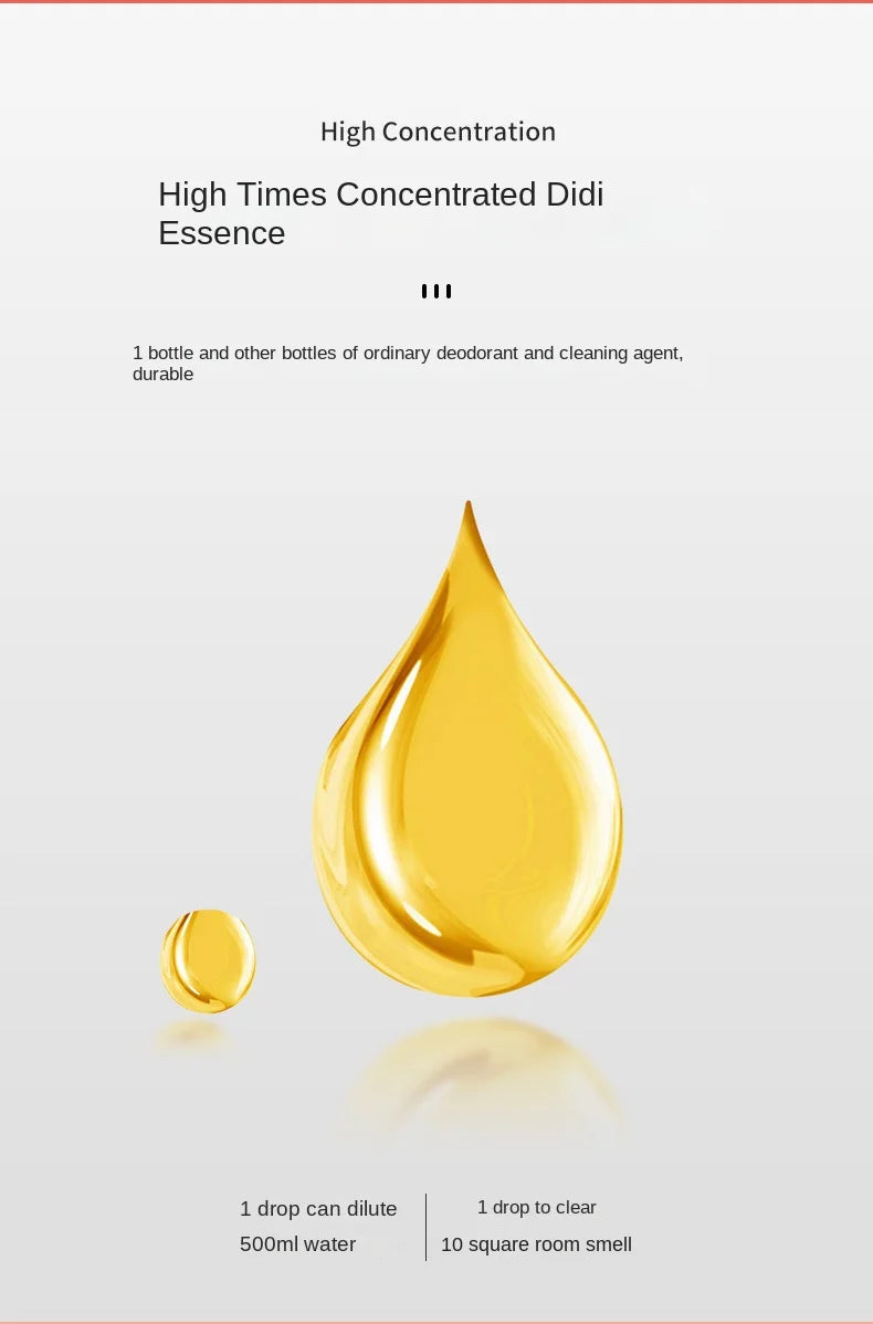 50ML A Drop of Fragrance Freshener Air Freshener Household Deodorizer for Bathroom Diffusion Long-lasting Freshness Detergent